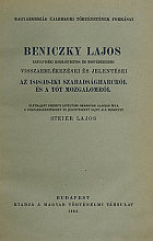 BENICZKY Lajos [..] visszaemlkezsei