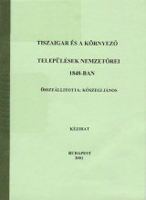Tiszaigar s a krnyez teleplsek nemzetrei 1848-ban