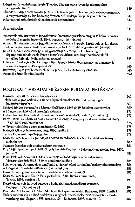 Az 1848–49-es forradalom �s szabads�gharc