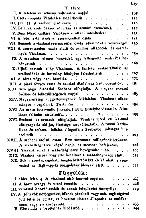 Az 1848–49-iki szabadsgharcz alatti esemnyek Vizaknn