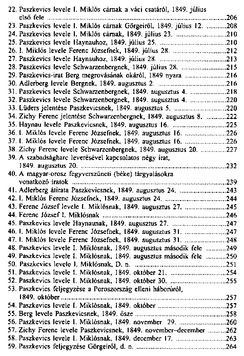 Az 1849-es cri intervenci Magyarorszgon