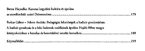 A debreceni Honvdtemet s Hsk temetje