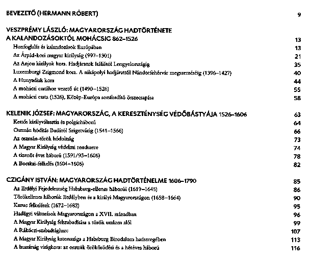Kis magyar hadtrtnet