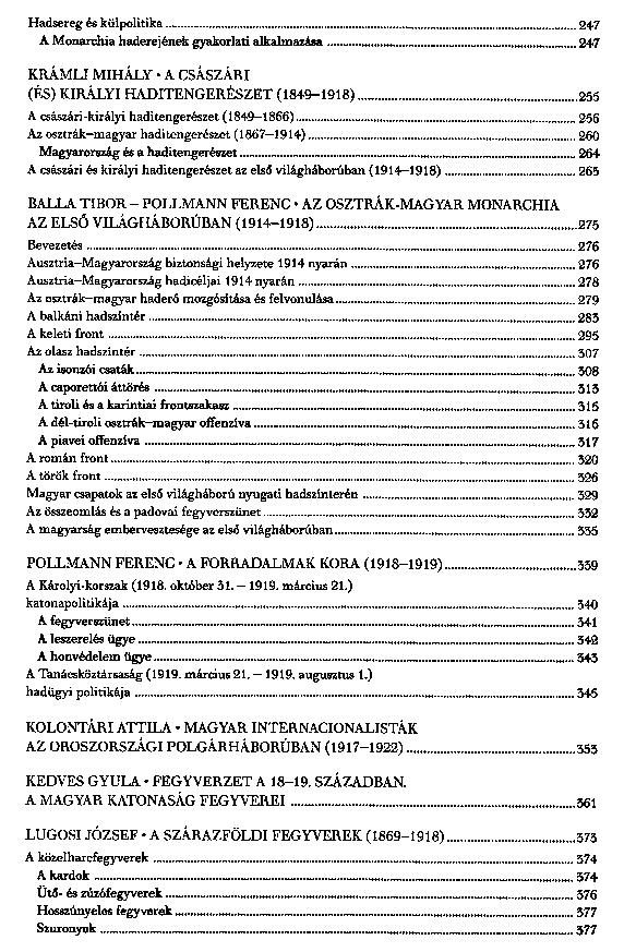 Magyarorszg hadtrtnete III.