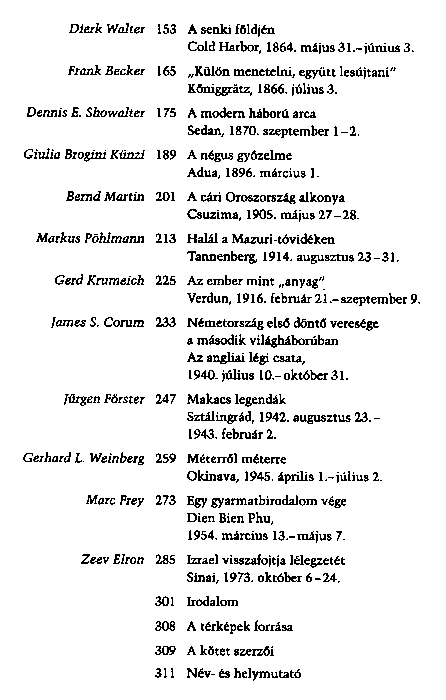 A vilgtrtnelem nagy csati