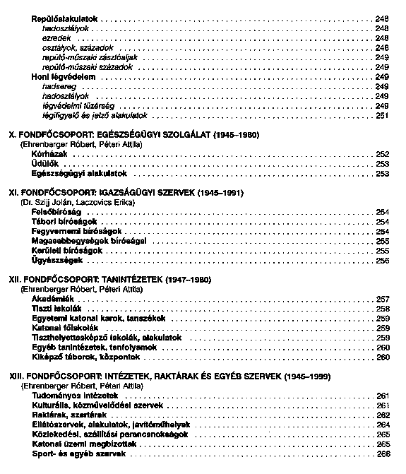 Fond- s llagjegyzk