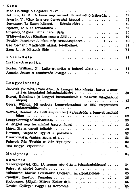 A msodik vilghbor trtnete