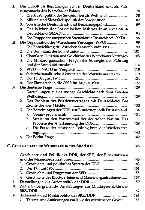 Die Militr- und Sicherheitspolitik in der SBZ/DDR