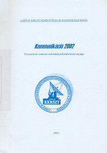Kommunikáció 2002