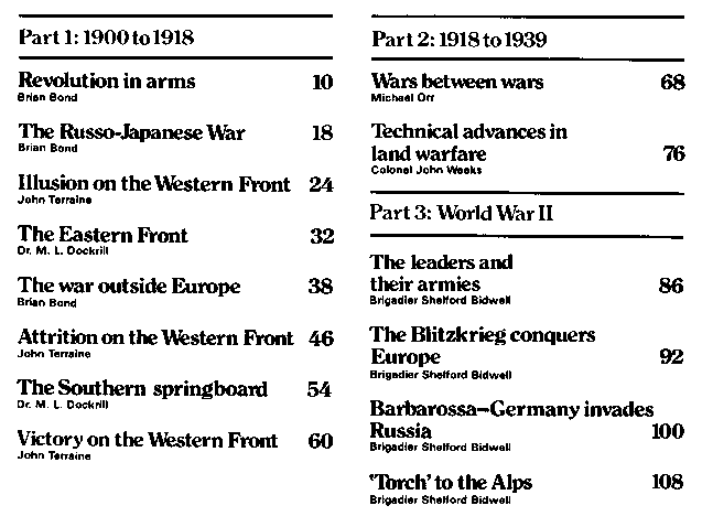 The encyclopedia of land warfare in the 20th century