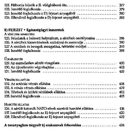 Katonai alapismeretek