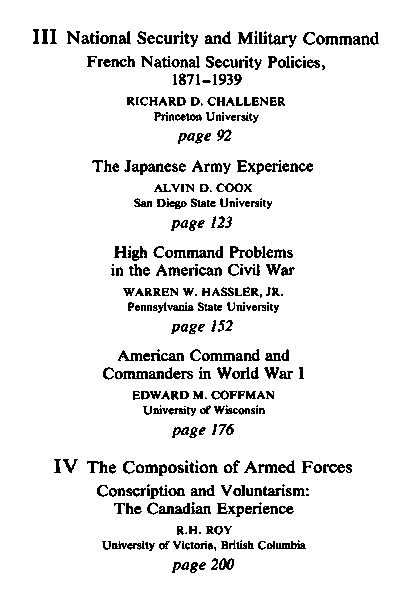 New dimensions in military history