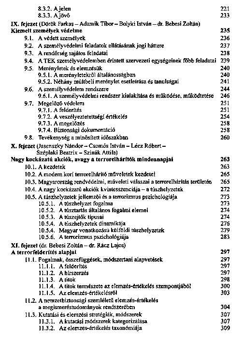 Terrorelhrtsi alapismeretek