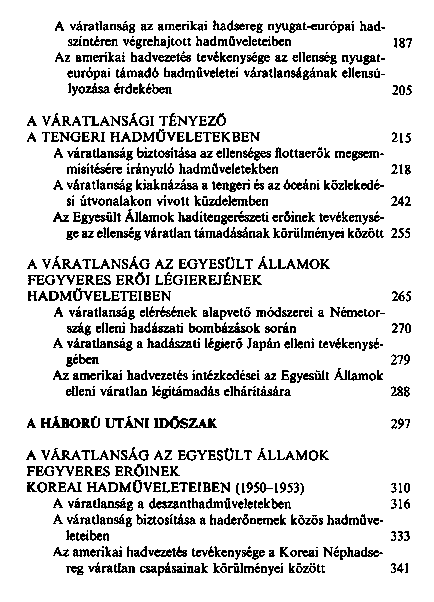 A vratlansg szerepe az USA fegyveres eri hadmveleteiben