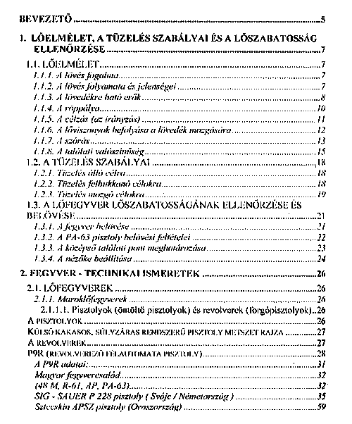 Fegyverismeret : fskolai tanknyv