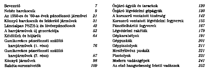 A modern haditechnika enciklopdija