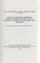 The East Central European officer corps 1740–1920s