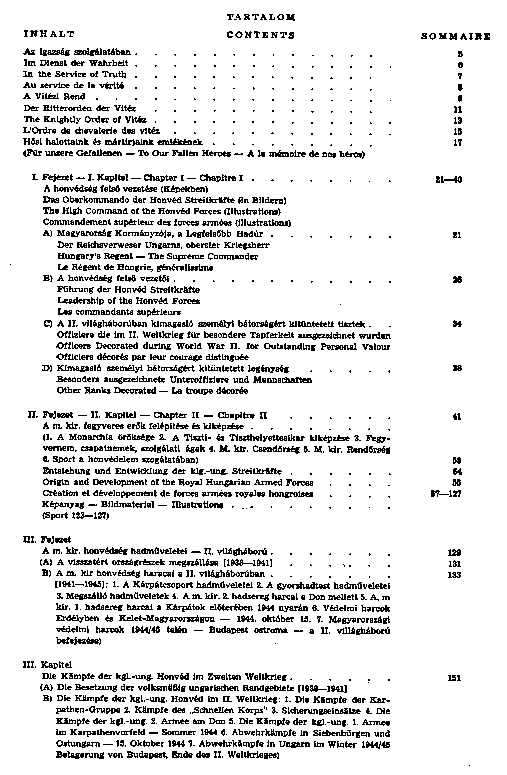 A m. kir. fegyveres erk kpeskrnikja : 1919–1945