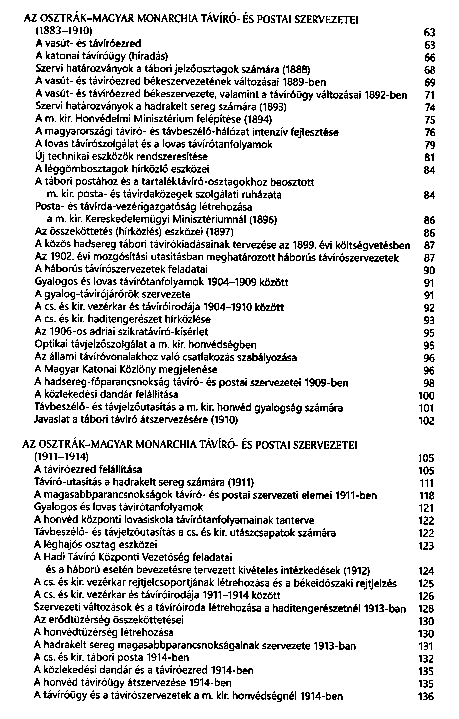 A magyar katonai hrads trtnete