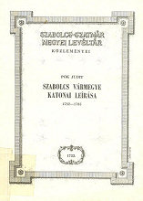 Szabolcs vrmegye katonai lersa