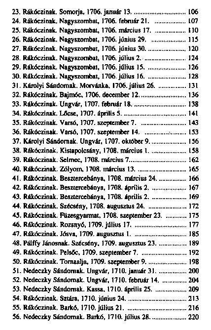Bercsnyi Mikls vlogatott levelei