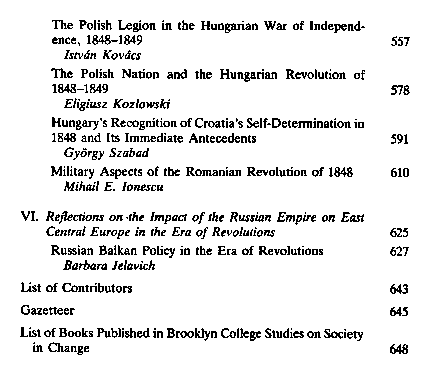 East Central European society and war in the era of revolutions, 1775–1856
