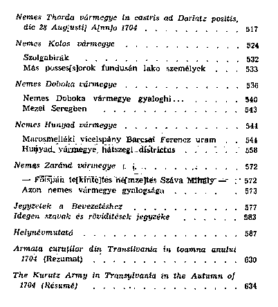 II. Rkczi Ferenc erdlyi hadserege