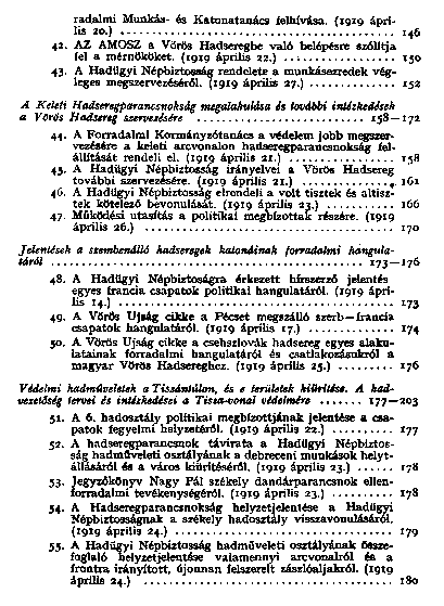 A magyar Vrs Hadsereg : 1919