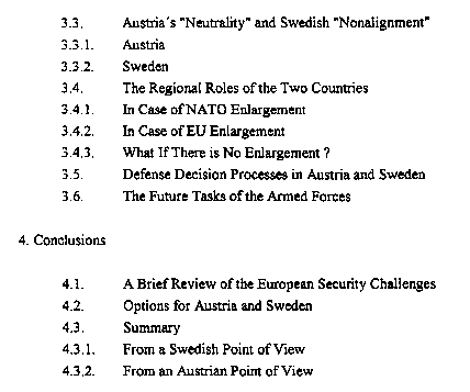 Austrian and Swedish security policies