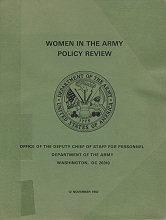 Women in the Army : policy review