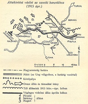 Az Uzsoki-szoros vdelme 1915 tavaszn