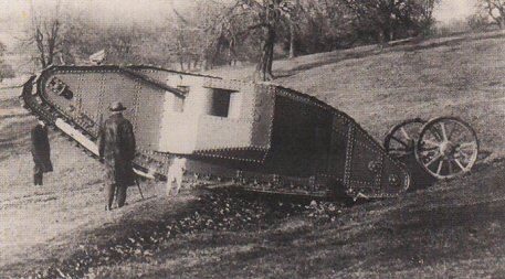 Terepprbn az els tank, 1916. janur