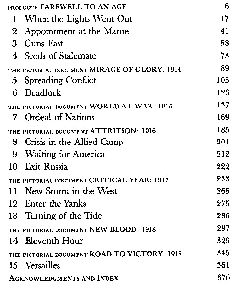 The American Heritage history of WWI