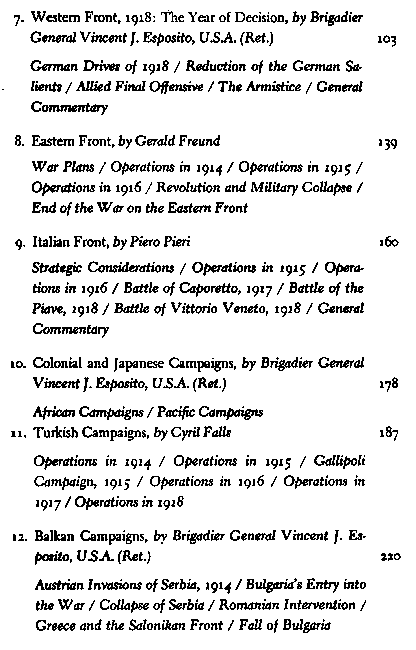 A concise history of World War I