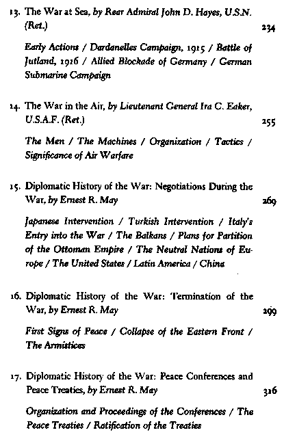 A concise history of World War I