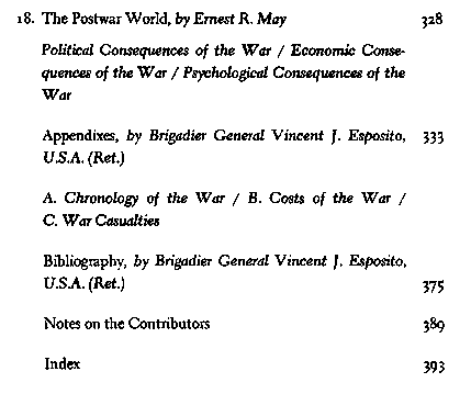 A concise history of World War I