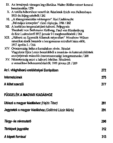 Az első vilghbor