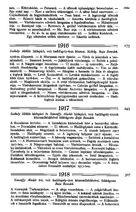 Hadifogoly magyarok trtnete