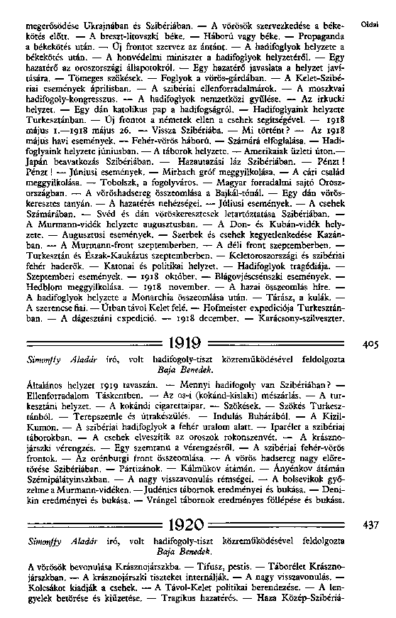 Hadifogoly magyarok trtnete