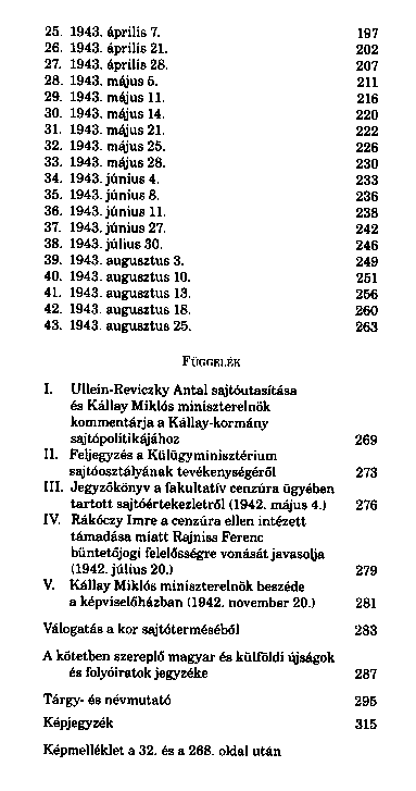 „...a hbor szolglatban”