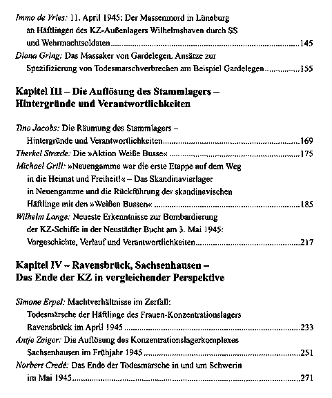 Hftlinge zwischen Vernichtung und Befreiung