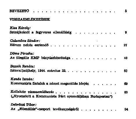 Harcok, emlkek