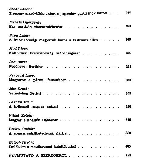 Harcok, emlkek