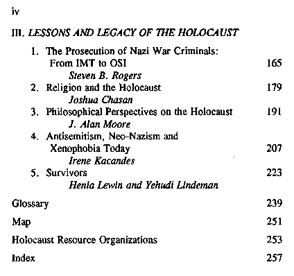 The Holocaust