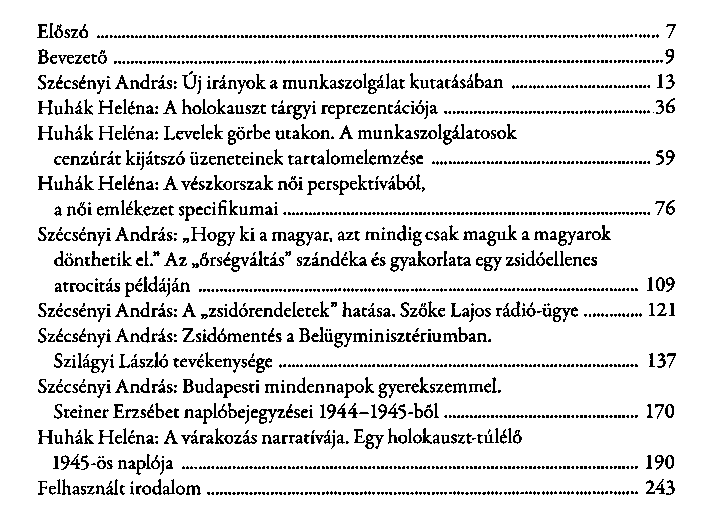 Huhk – Szcsnyi