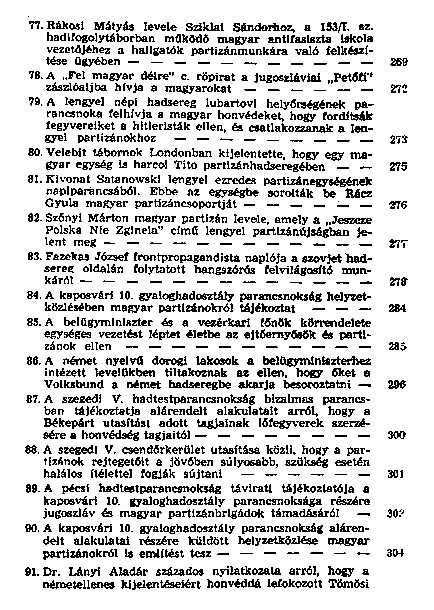 Magyar szabadsgharcosok a fasizmus ellen