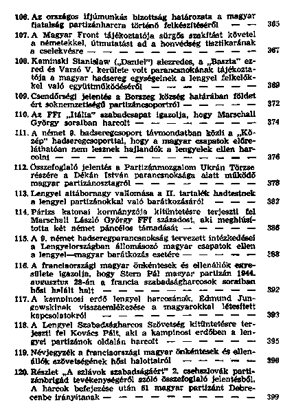 Magyar szabadsgharcosok a fasizmus ellen