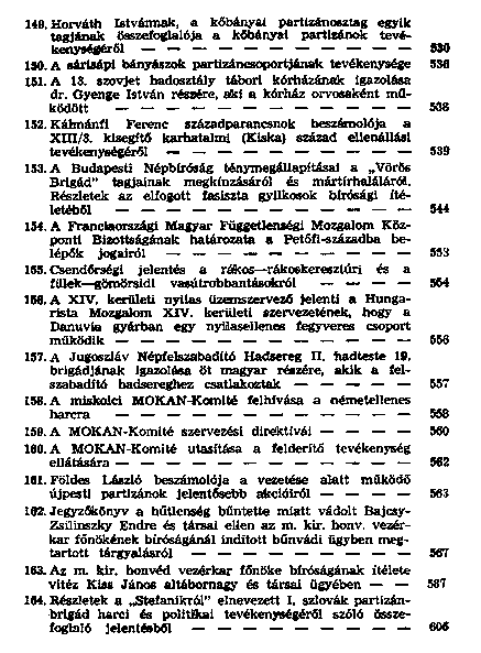 Magyar szabadsgharcosok a fasizmus ellen