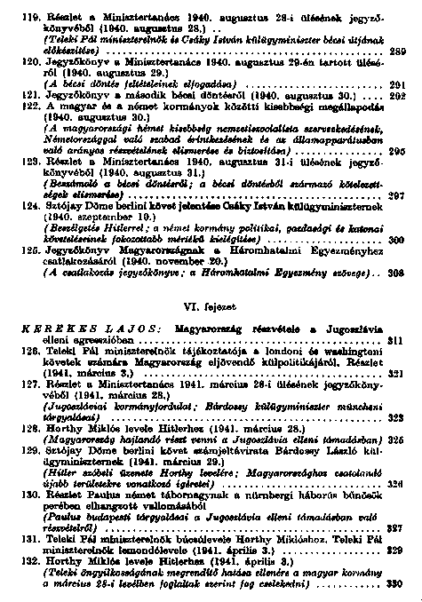 Magyarorszg s a msodik vilghbor