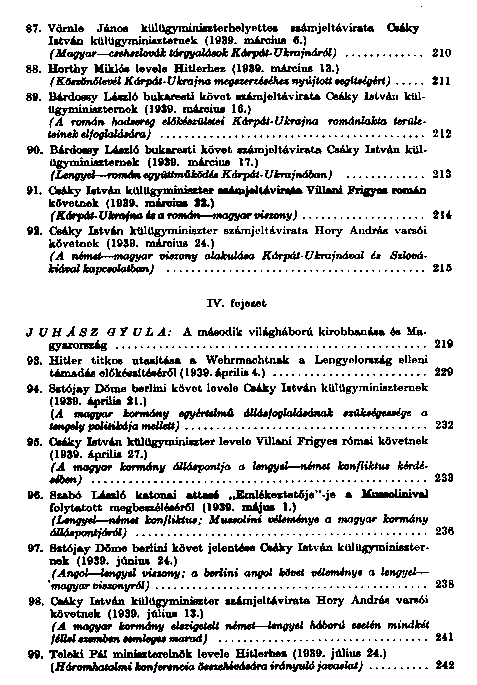 Magyarorszg s a msodik vilghbor